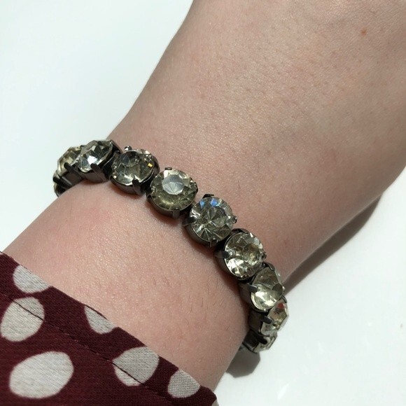 Abercrombie Sparkly Beaded Bracelet NWOT OS - Picture 5 of 8